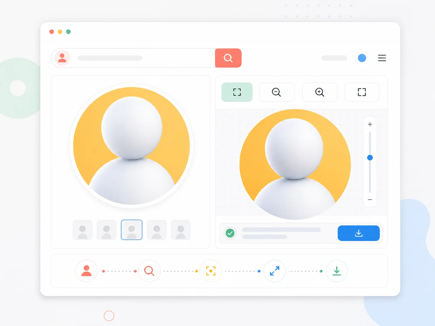 iZoomer username lookup and profile preview